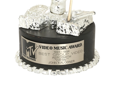 Aerosmith 1993-1994 MTV VIdeo Music Moon Man Award Best Group Video Issued To John Kalodner For Cryin'