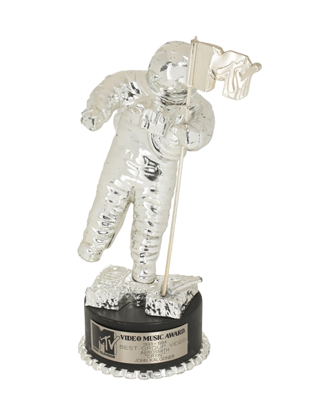 Aerosmith 1993-1994 MTV VIdeo Music Moon Man Award Best Group Video Issued To John Kalodner For Cryin