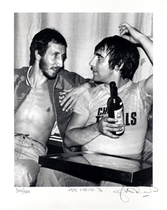 The Who 1976 Pete Townsend & Keith Moon Photograph John Rowlands Numbered & Signed Print
