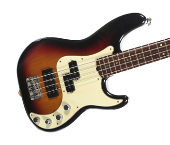 Mark Stone 2005 Fender American Deluxe Precision Sunburst Bass With COA