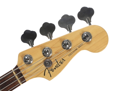 Mark Stone 2005 Fender American Deluxe Precision Sunburst Bass With COA