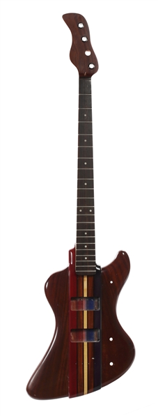 Mark Stone 1980s-2000s Unfinished Bass Guitar With Rosewood Neck With COA