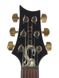 Ted Nugent Derek St. Holmes 1988 Handmade PRS Black Triple Humbucker Guitar With COA