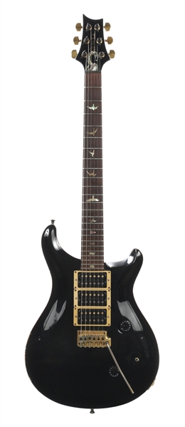 Ted Nugent Derek St. Holmes 1988 Handmade PRS Black Triple Humbucker Guitar With COA