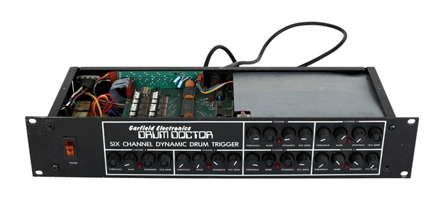 KISS 1980s Eric Carr Tour Used Drum Doctor 6 Channel Drum Trigger Rack Unit (Lelands KISS Auction Provenance)