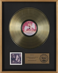 Led Zeppelin 1979 In Through the Out Door RIAA Gold Record Award Presented to Tim Danielson