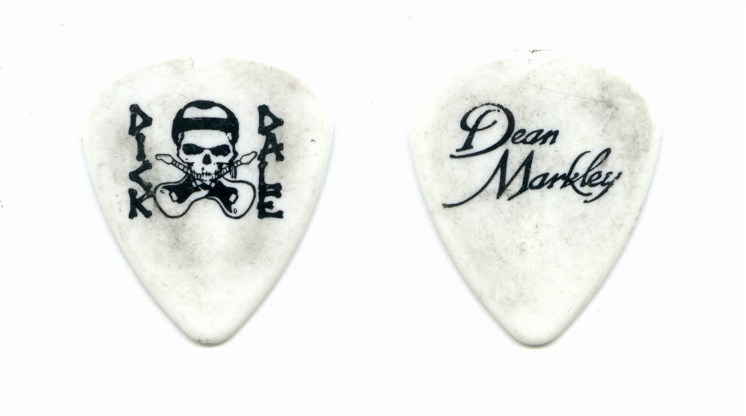 Dick Dale 2000s Single White Guitar Pick With COA