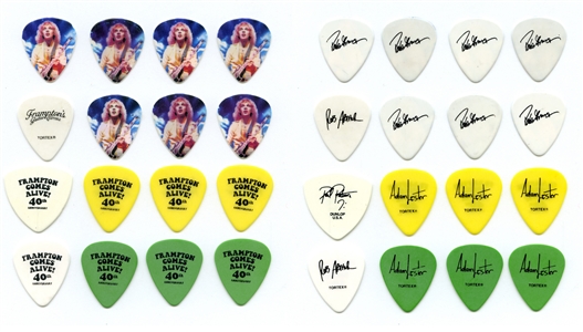 Peter Frampton 2016 Lot of 16 40th Anniversary Frampton Comes Alive Guitar PIcks With COA
