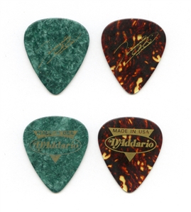Vince Gill 1990s-2000s Lot of 2 Guitar Picks With COA