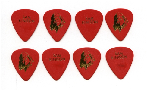 Sam Kinison 1980s-1990s Lot of 8 Guitar Picks With COA