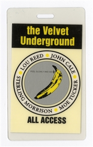 The Velvet Underground 1993 All Access Laminate With COA