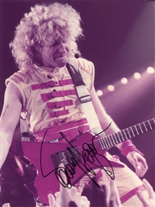 Sammy Hagar 1985 Autographed 8 x 10 Photo With COA