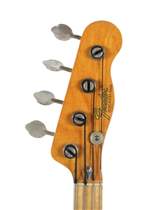 The Who 1972 John Entwistle Owned Fender Telecaster Bass Gifted to Zeke Clark With COA