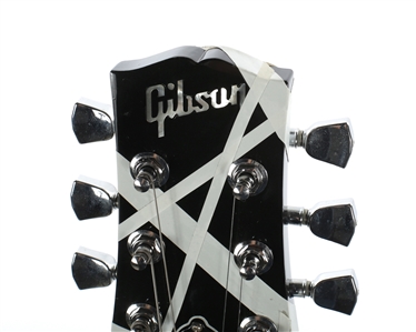 Zeke Clark 2012 Black Gibson 335 With Applied Prototype Stripes With COA