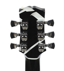 Zeke Clark 2012 Black Gibson 335 With Applied Prototype Stripes With COA