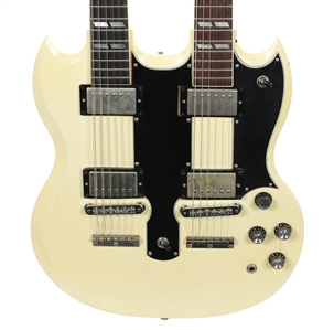Zeke Clark 1991 Gibson EDS1275 Double Neck 12 and 6 String Guitar With COA