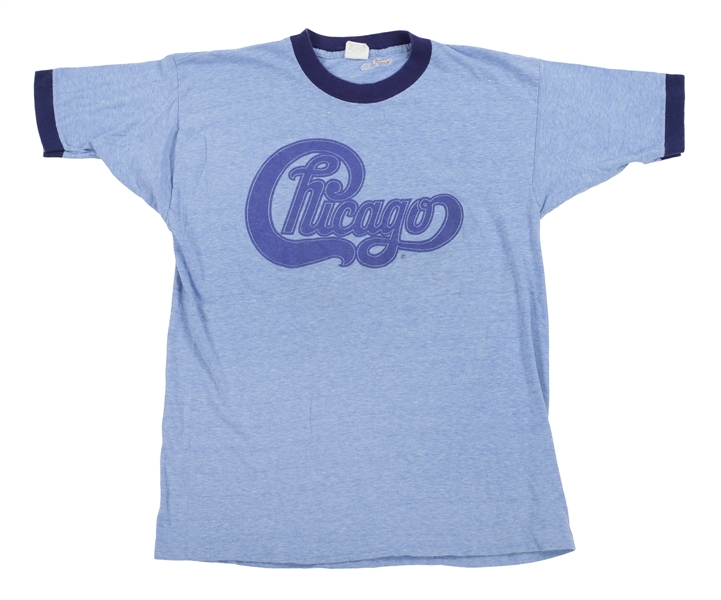 Chicago 1976 Memphis Mid-South Coliseum Concert Ringer T-shirt