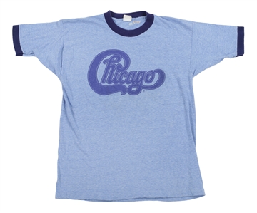 Chicago 1976 Memphis Mid-South Coliseum Concert Ringer T-shirt