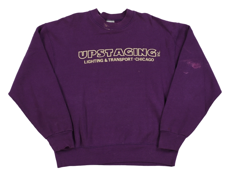 Eagles 1995 Hell Freezes Over Tour Upstaging Production Crew Sweatshirt
