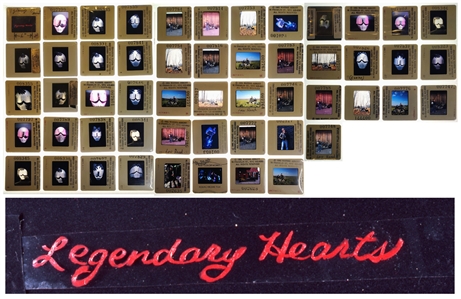 Lou Reed 1982-1983 Legendary Hearts 53 Color Slides Photo Session With Transfer Rights