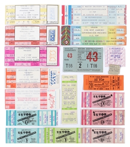 ZZ Top 1980 Deguello/Expect No Quarter Tour Lot of 18 Concert Tickets